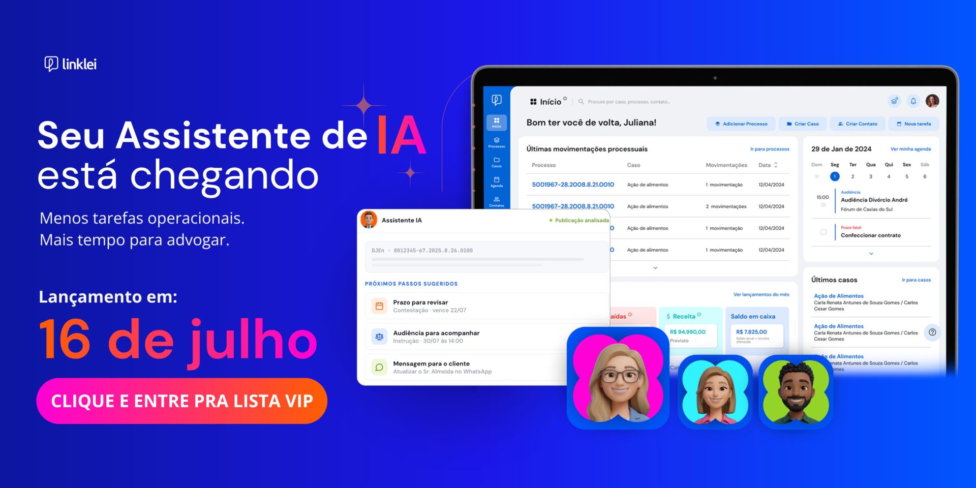 Lançamento Assistente IA